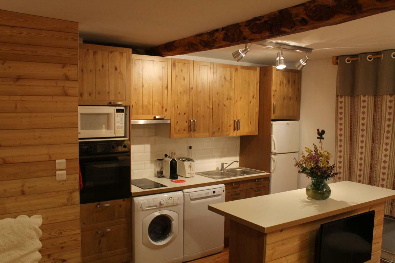 appartement style chalet centre Barcelonnette Extérieur photo